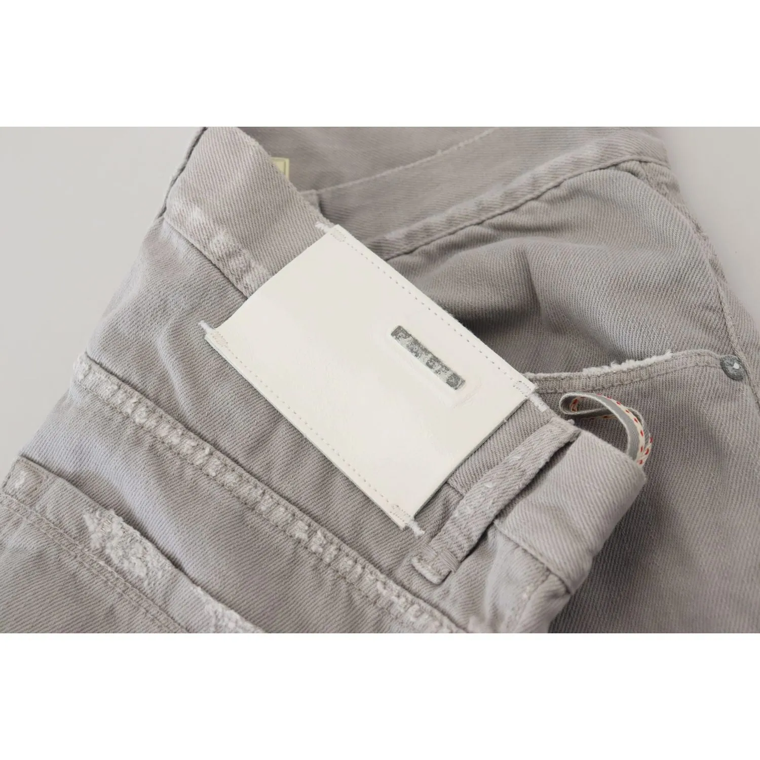 Acht Sleek Regular Denim Gray Jeans