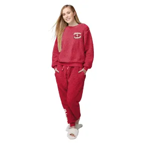 Alabama Crimson Tide NCAA Womens Sherpa Lounge Set