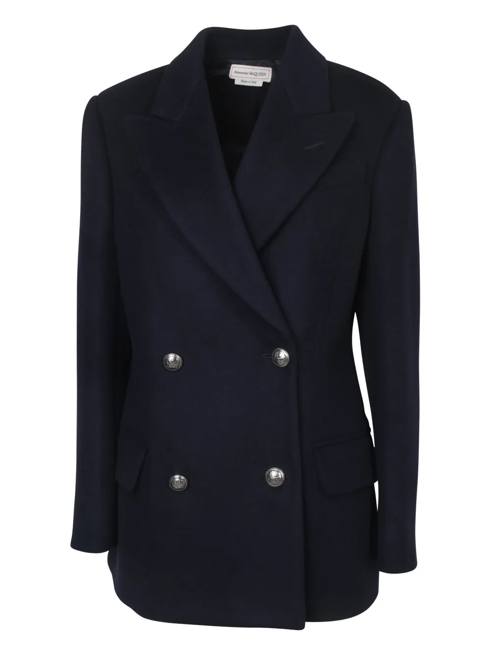 Alexander McQueen Military Eyelet Peacoat