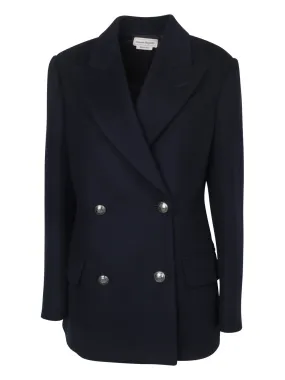 Alexander McQueen Military Eyelet Peacoat