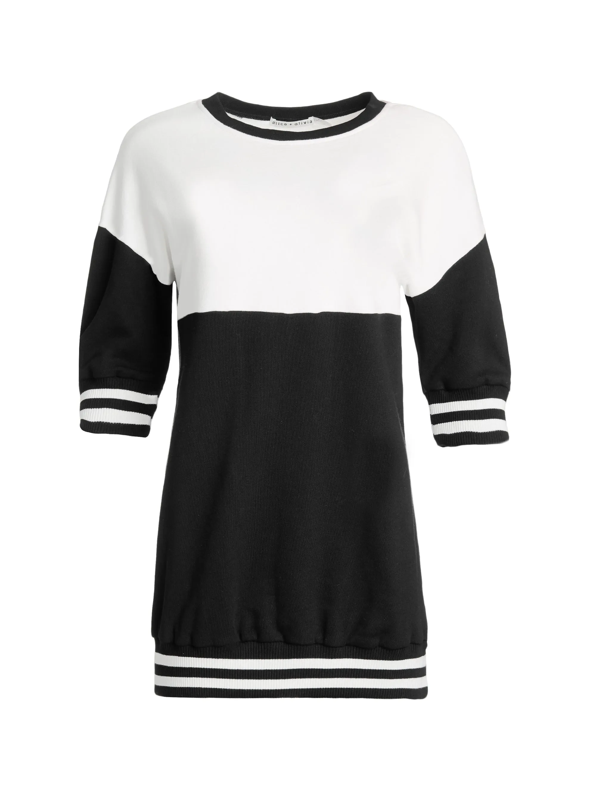 Alice   Olivia - GUSSIE SWEATSHIRT DRESS