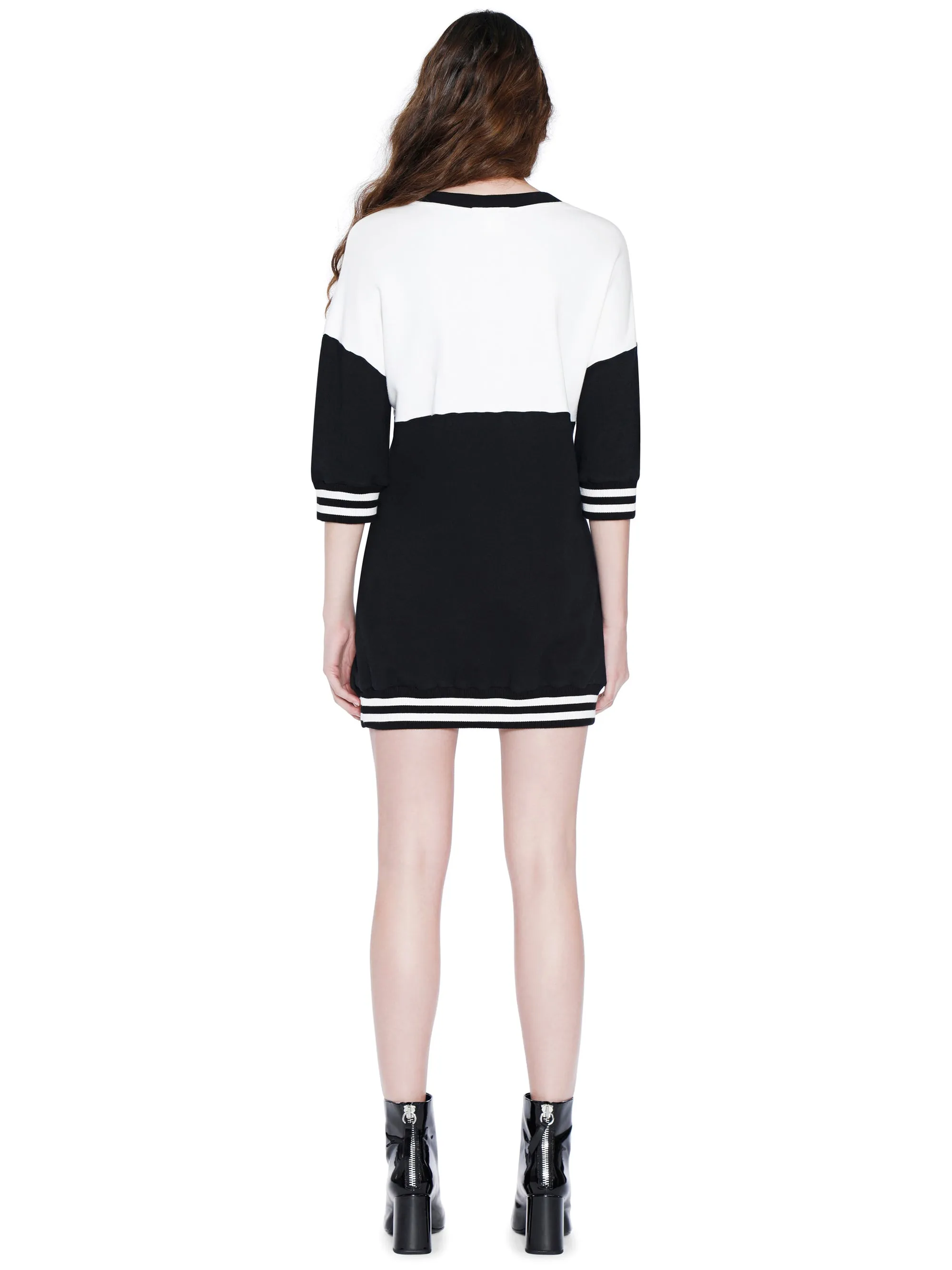 Alice   Olivia - GUSSIE SWEATSHIRT DRESS