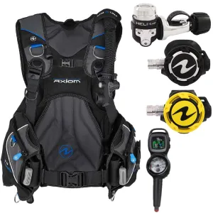 Aqua Lung Mens Axiom Scuba Dive Gear Package