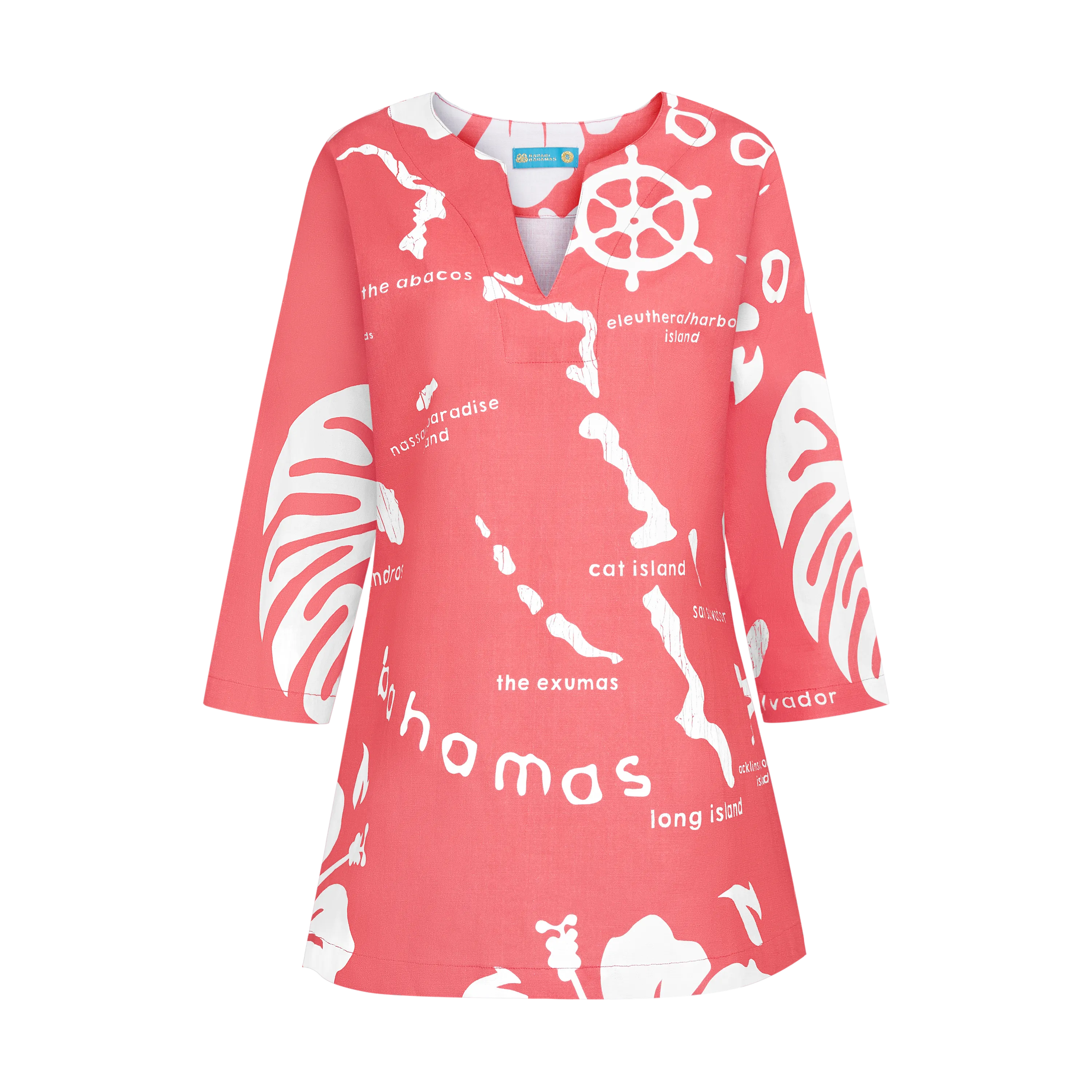 ARCHIPELAGO TUNIC- CORAL