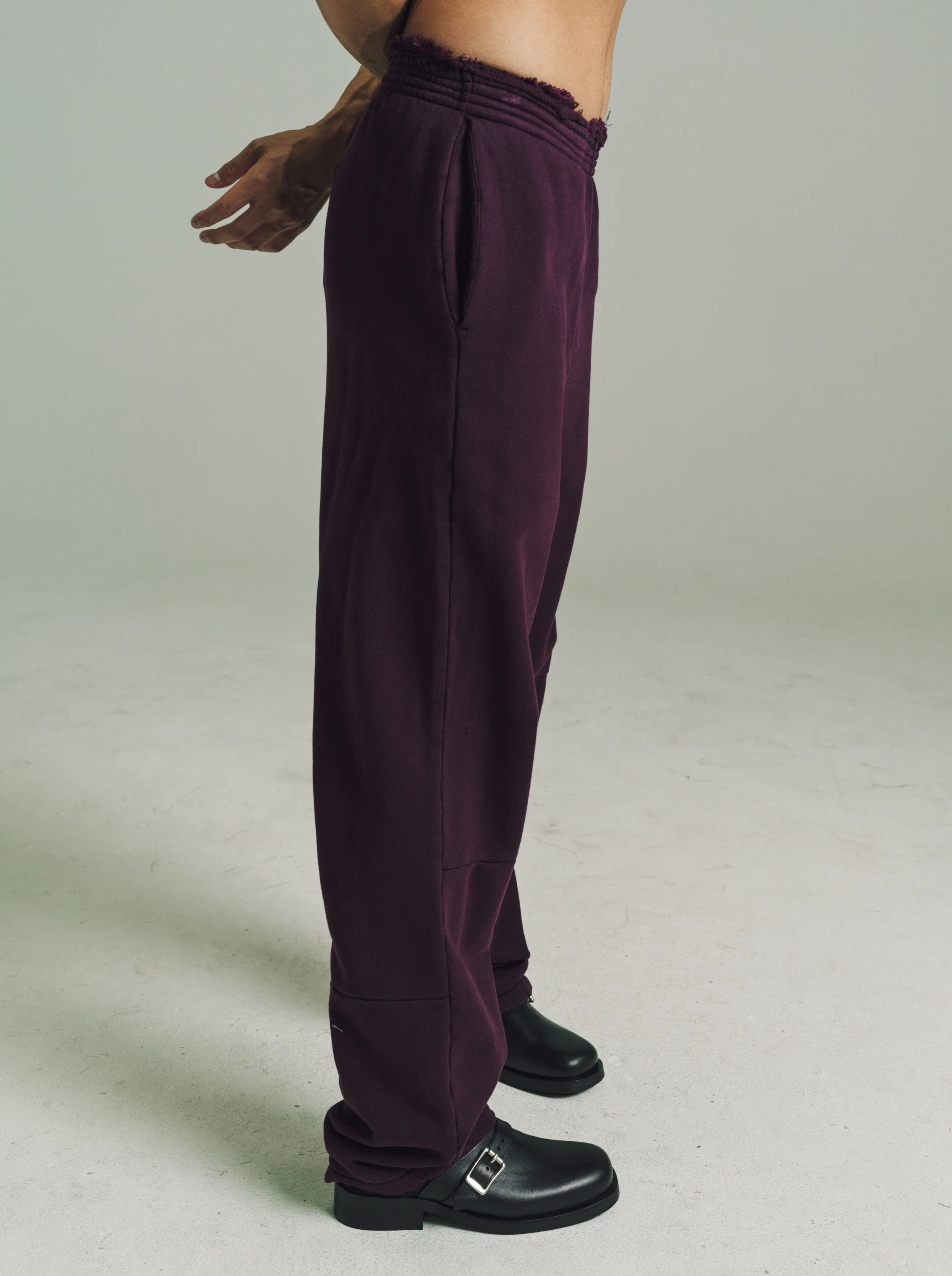 Aubergine Heavy Sweatpants