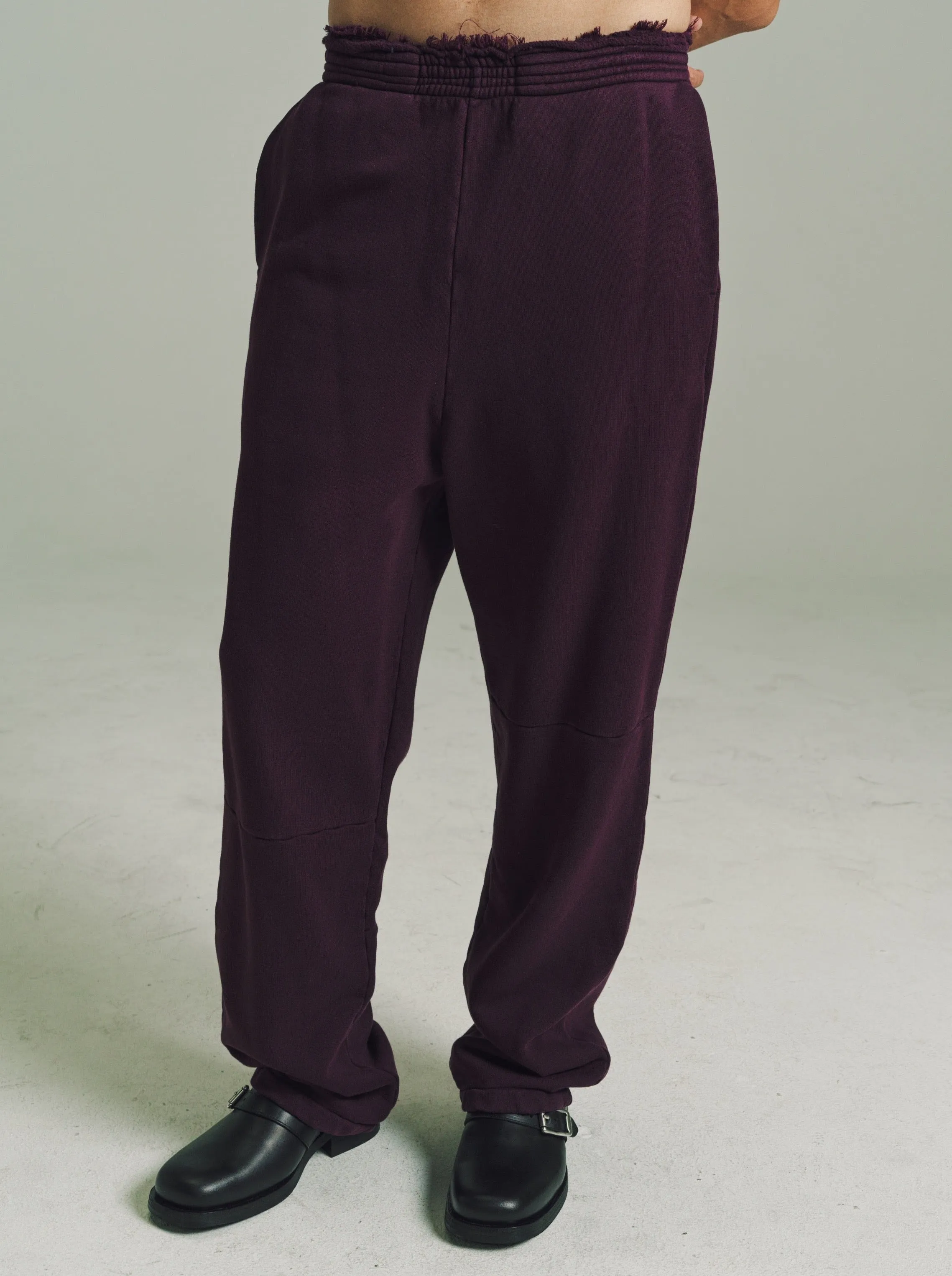 Aubergine Heavy Sweatpants