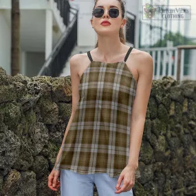 Baillie Dress Tartan Loose Halter Neck Camisole