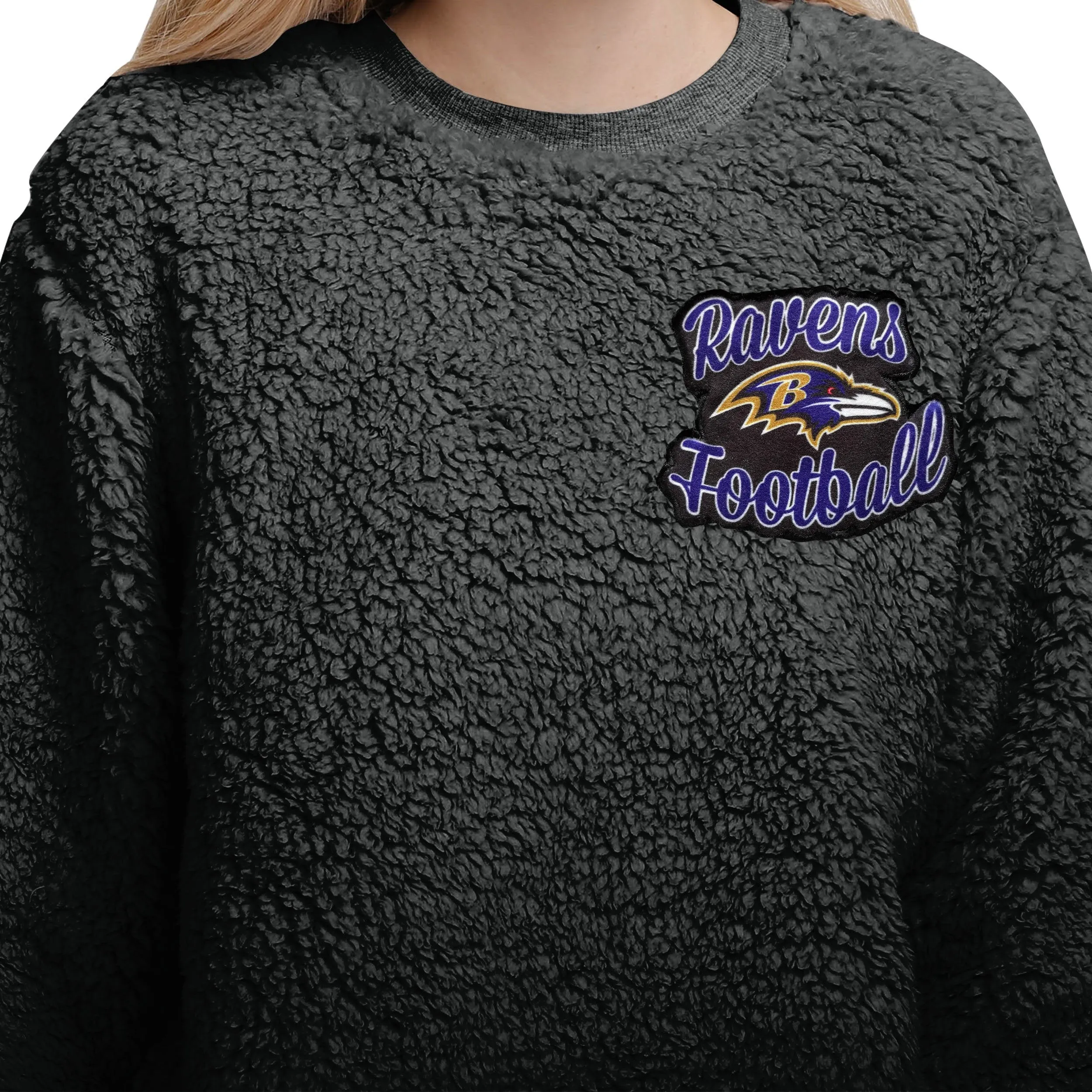 Baltimore Ravens NFL Womens Sherpa Lounge Set