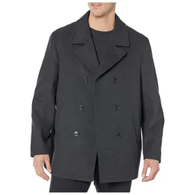 Ben Sherman Men's Boris Classic Double Breasted Peacoat Jacket (2 Colors)