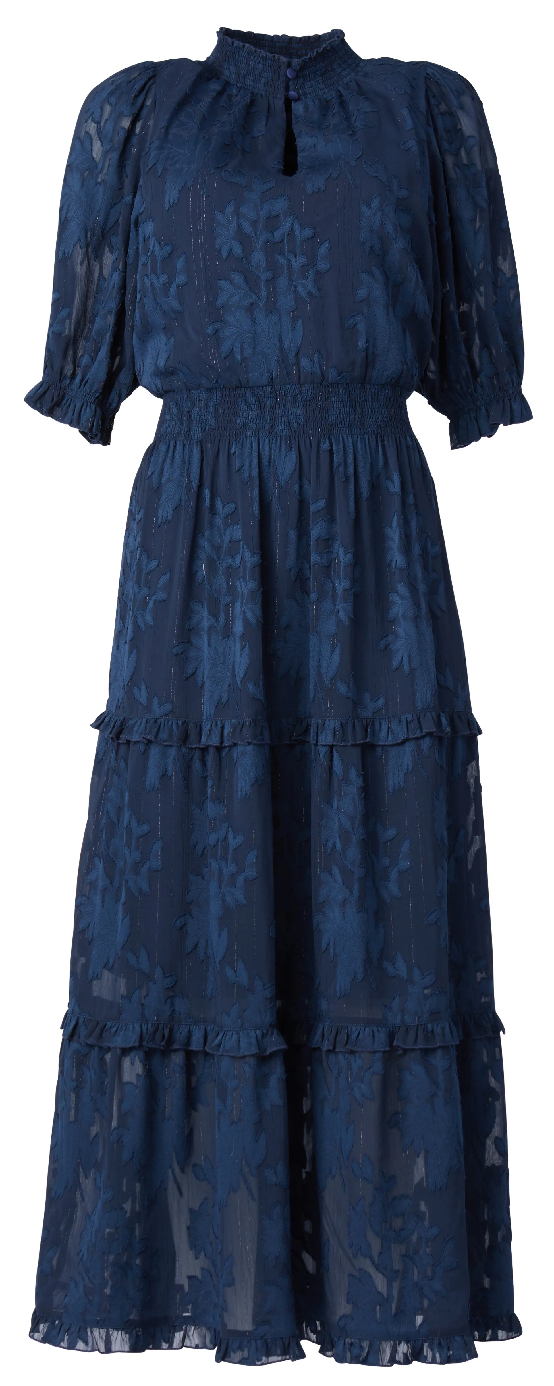 Bennett Gown Navy Burnout