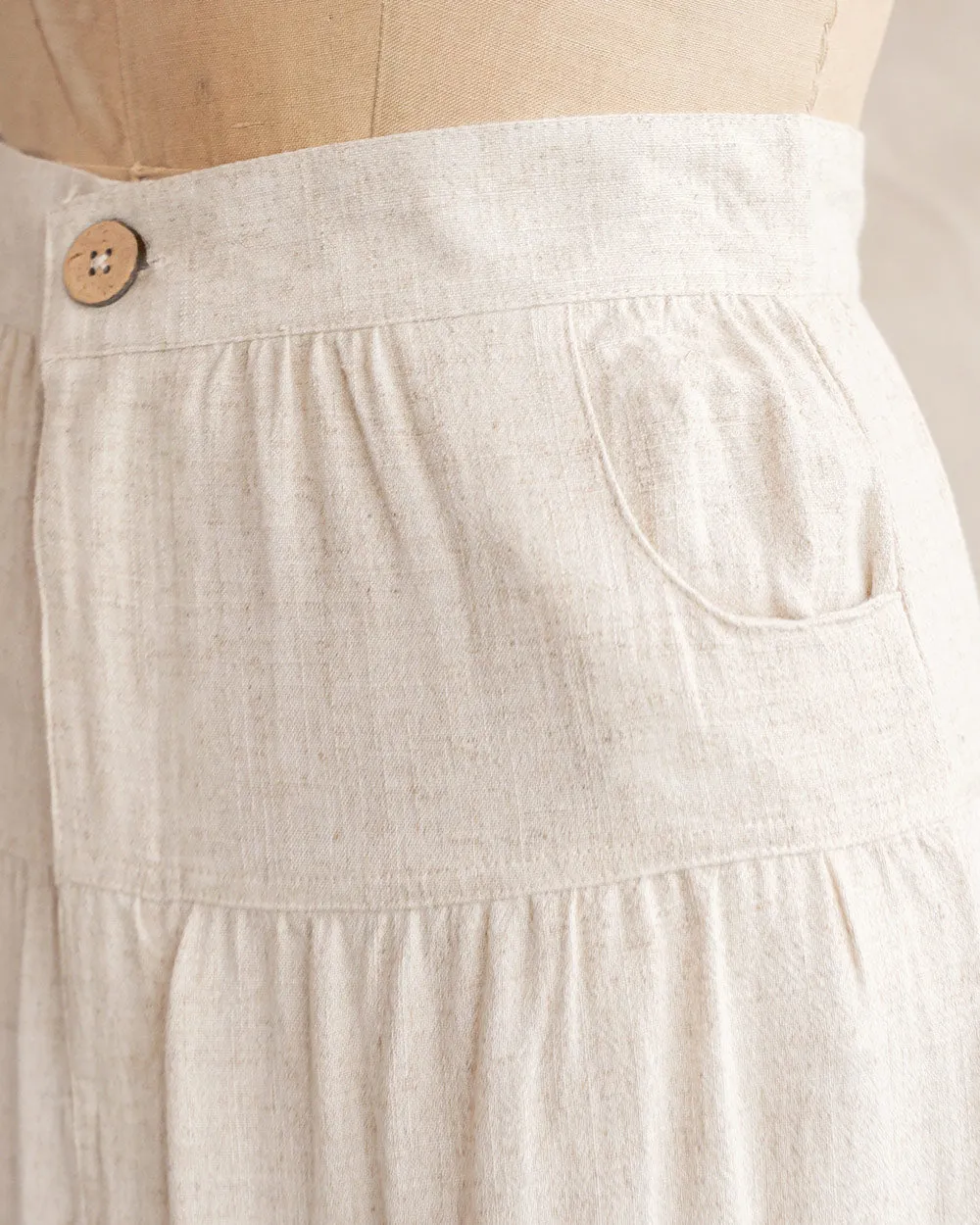 Between Acres Skirt - Oatmeal