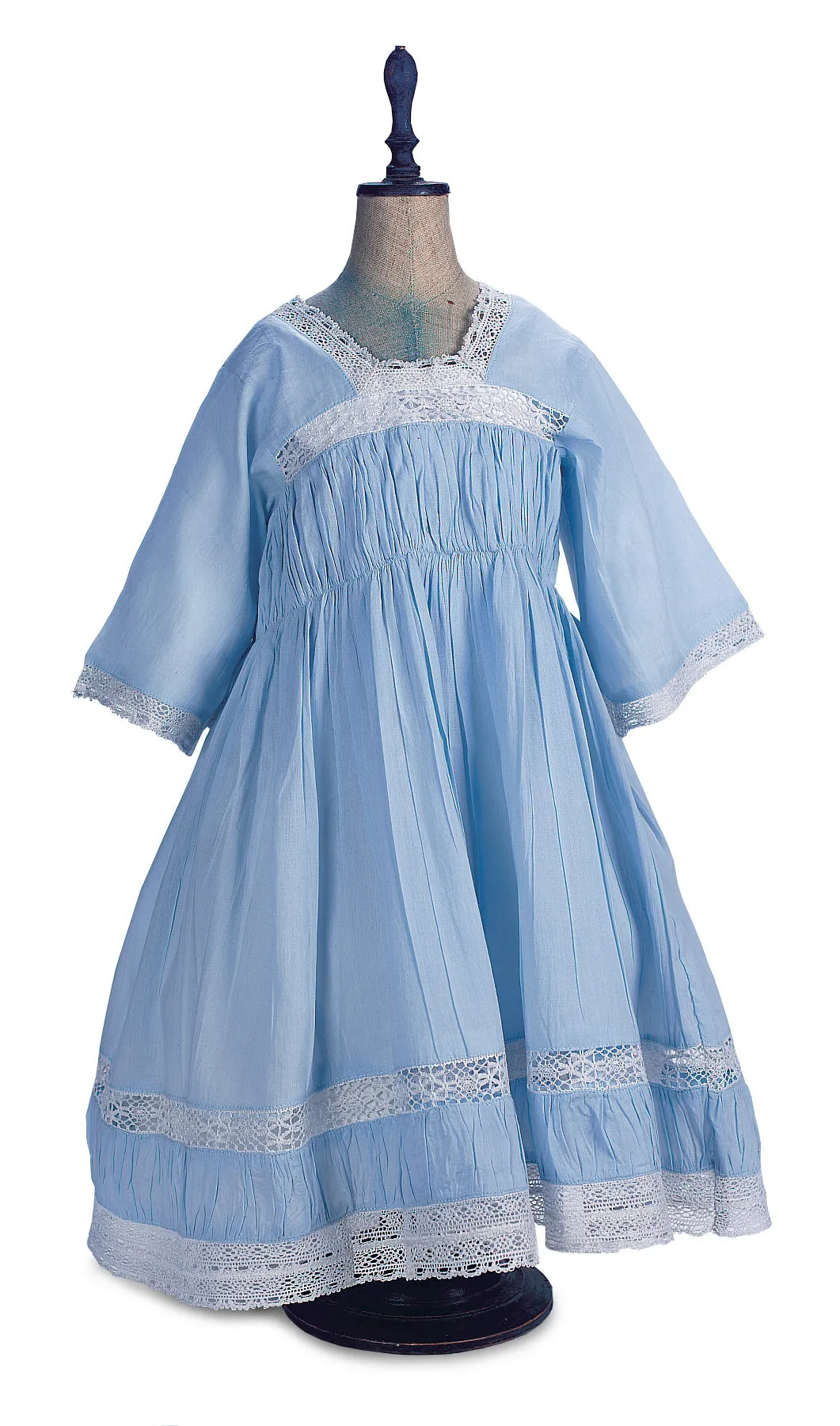 Blue Cotton Summer Dress