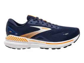 Brooks Adrenaline GTS 23 Mens Running Shoe (Peacoat/Ultramarina/Orange)