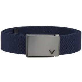 Callaway Stretch Reversible Webbed Belt - Peacoat