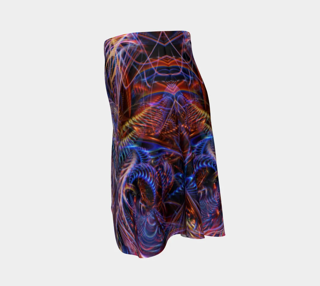 COSMIC NOISE FLARE SKIRT