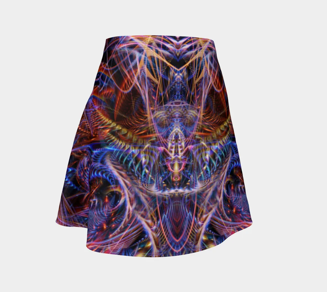 COSMIC NOISE FLARE SKIRT