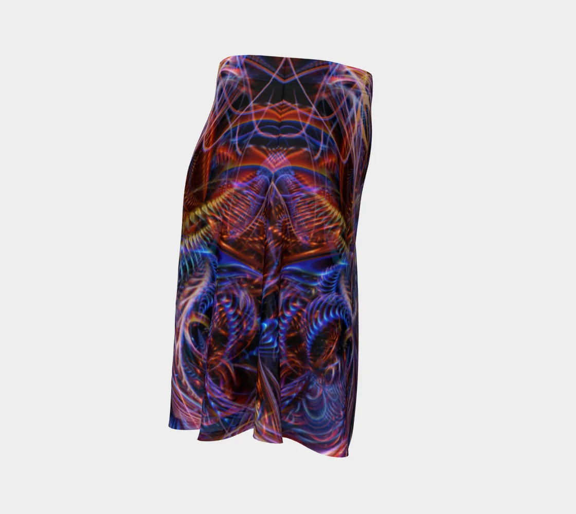 COSMIC NOISE FLARE SKIRT