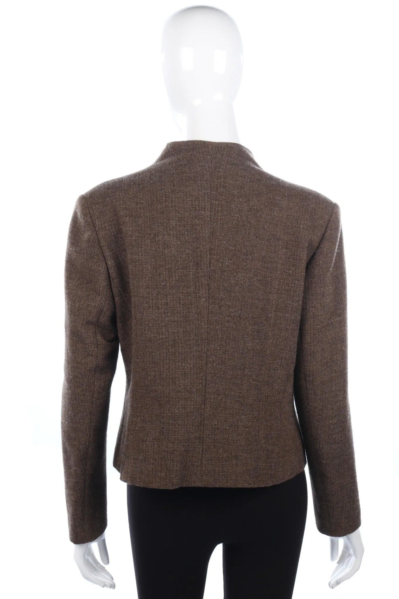 Cotswold Woollen Weavers Tailored Jacket Brown UK Size 14