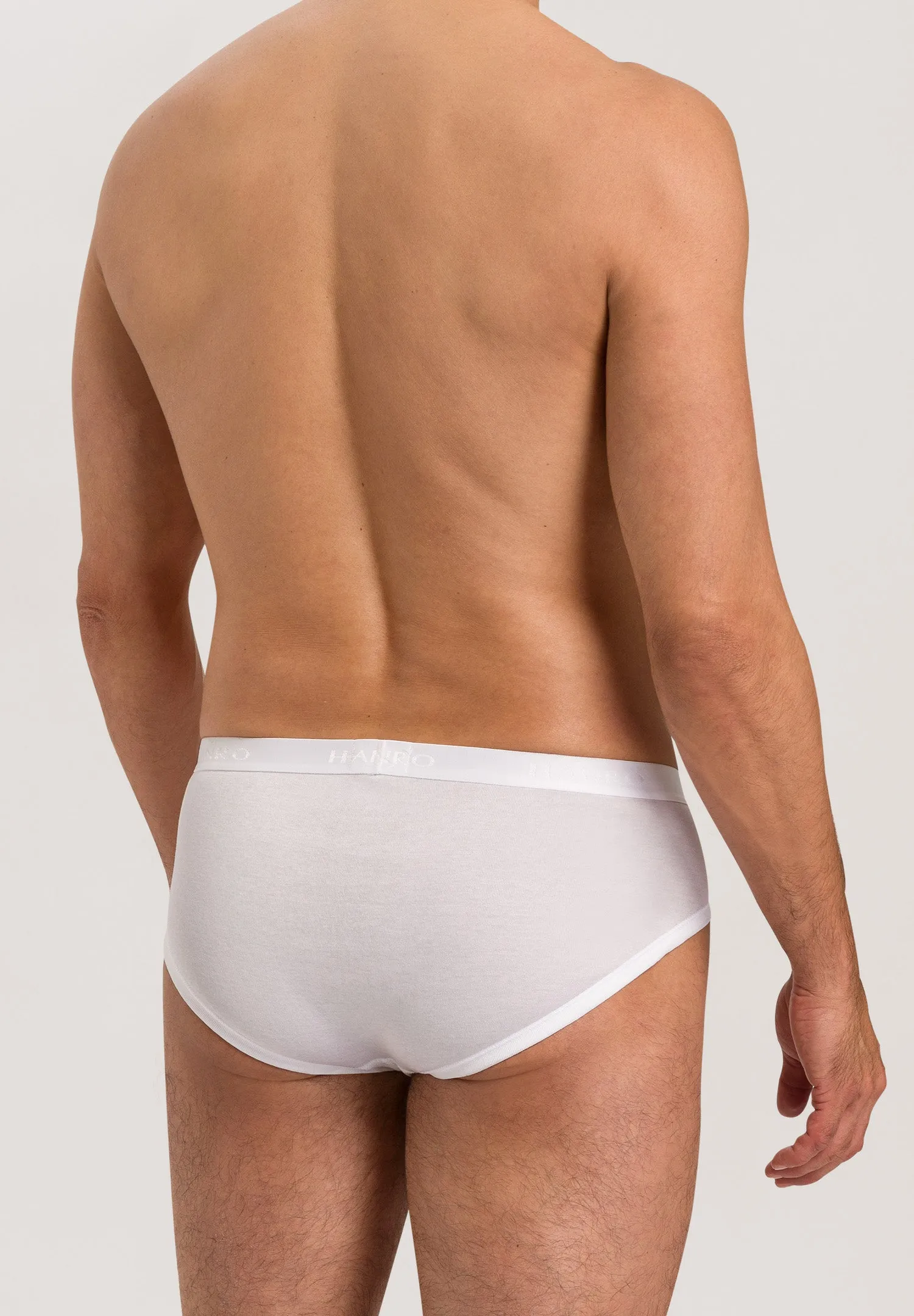 Cotton Pure Cotton High Leg Brief | White 73633-101