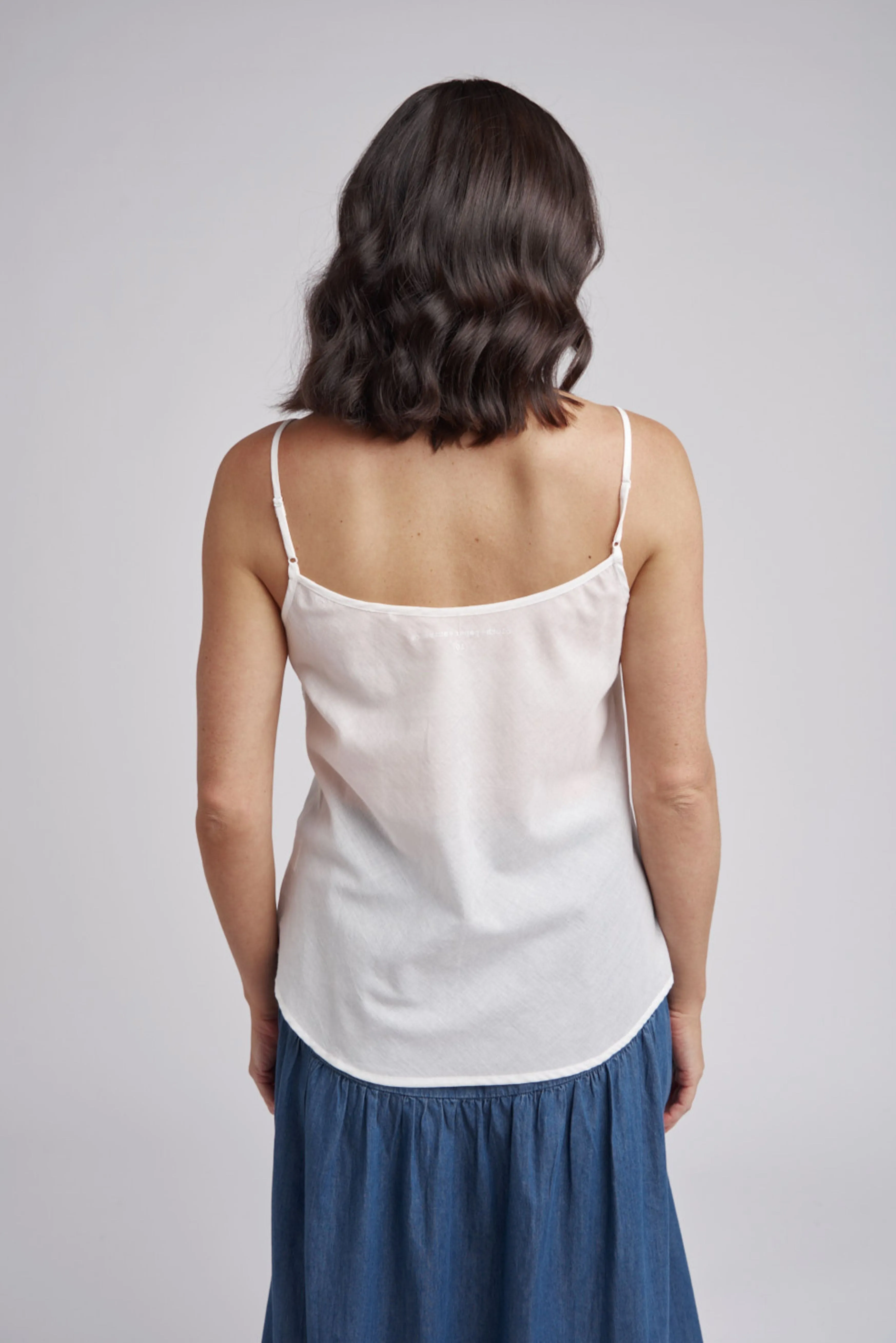 Cotton White Camisole