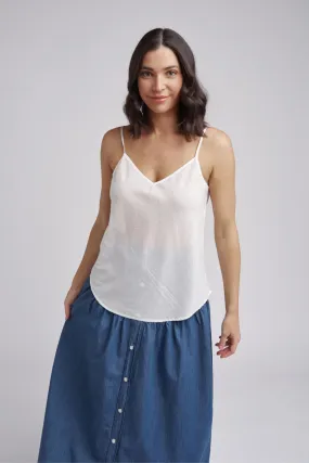 Cotton White Camisole