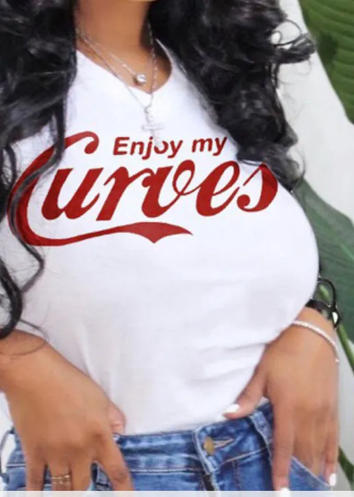 Curves t- shirt