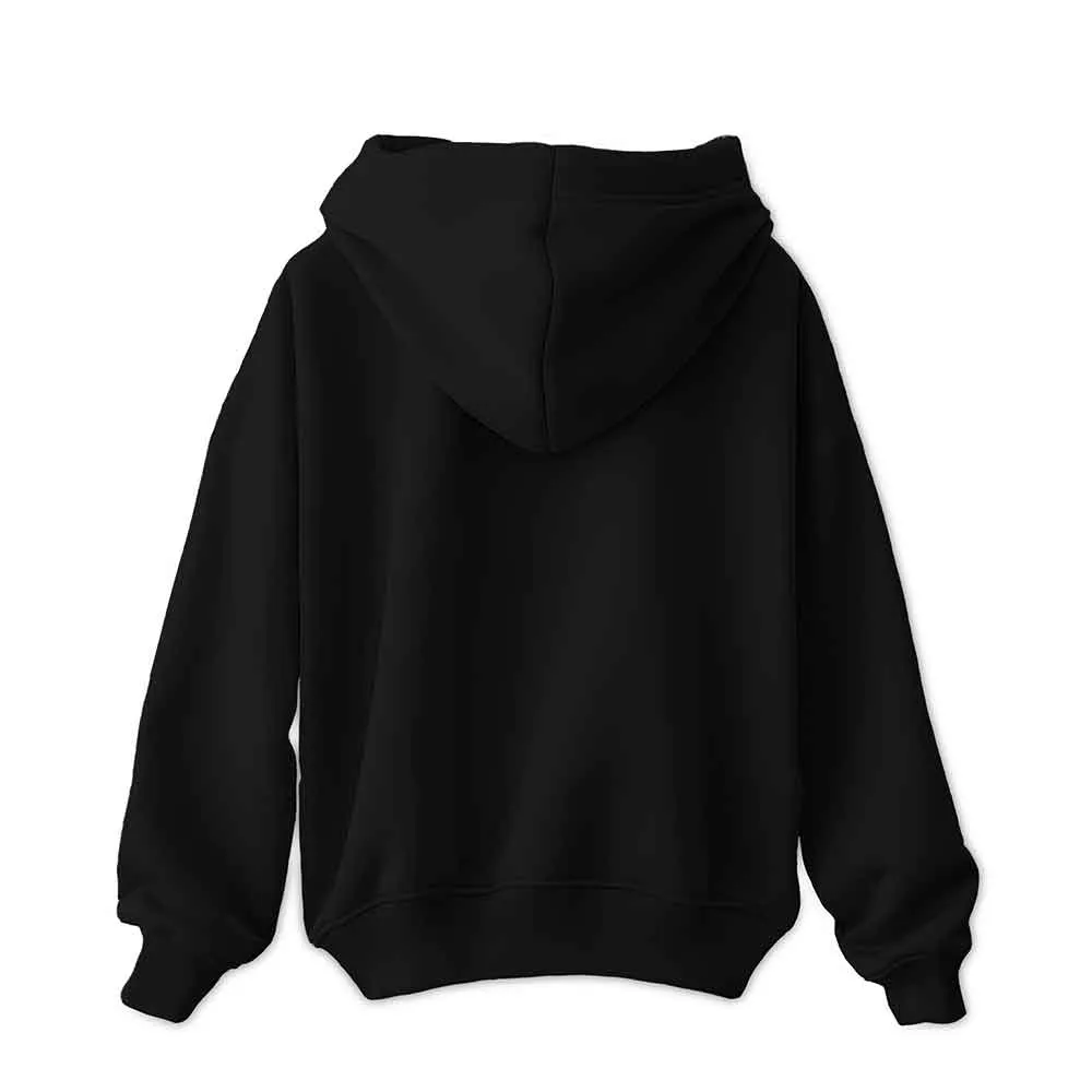 Dalix Smile Face Zip Hoodie