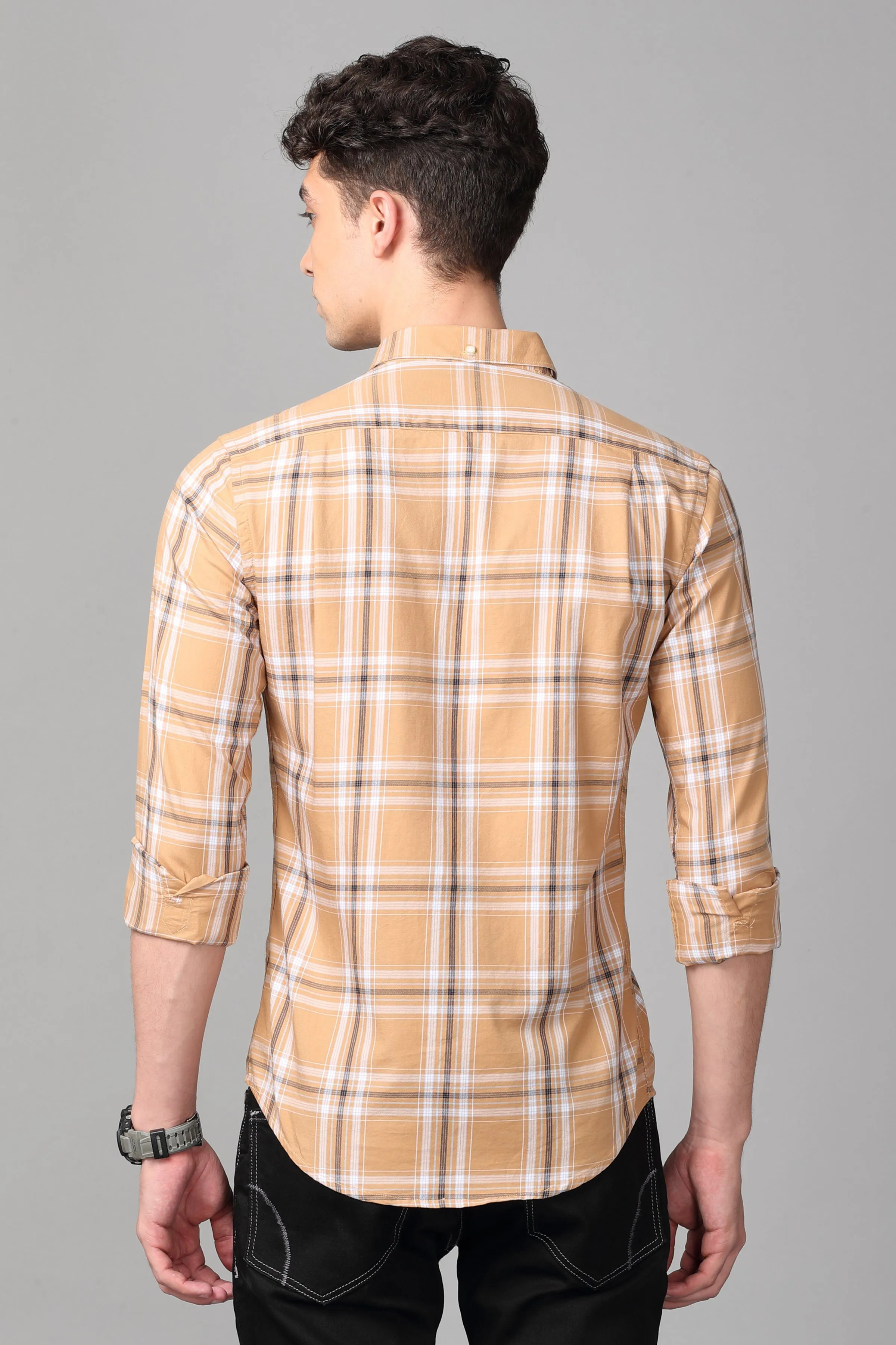 Desert Sand Checks Shirt