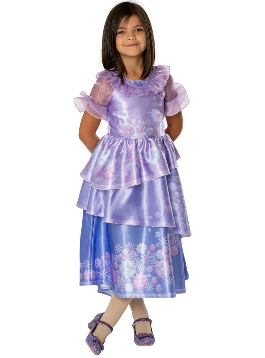 Disney Encanto Girls Deluxe Isabela Girls Costume