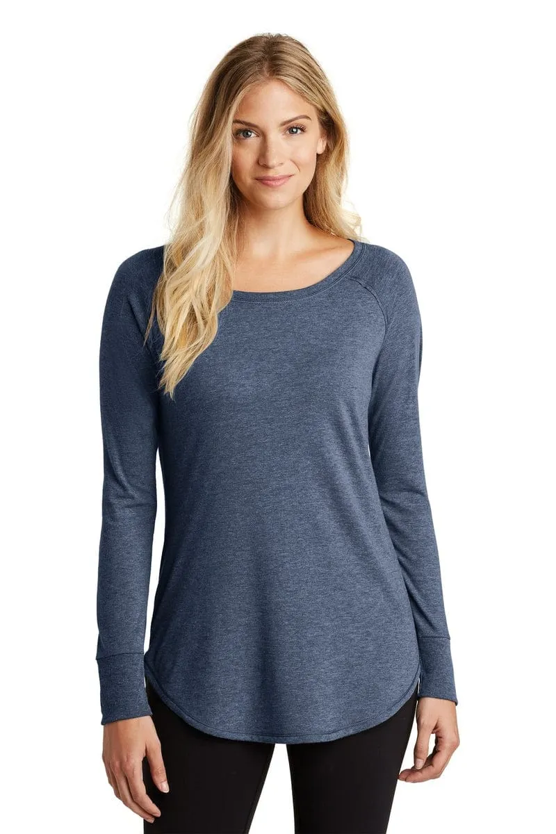 District DT132L: Women's Perfect Tri Long Sleeve Tunic Tee