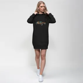 Dragon Gun Premium Adult Hoodie Dress