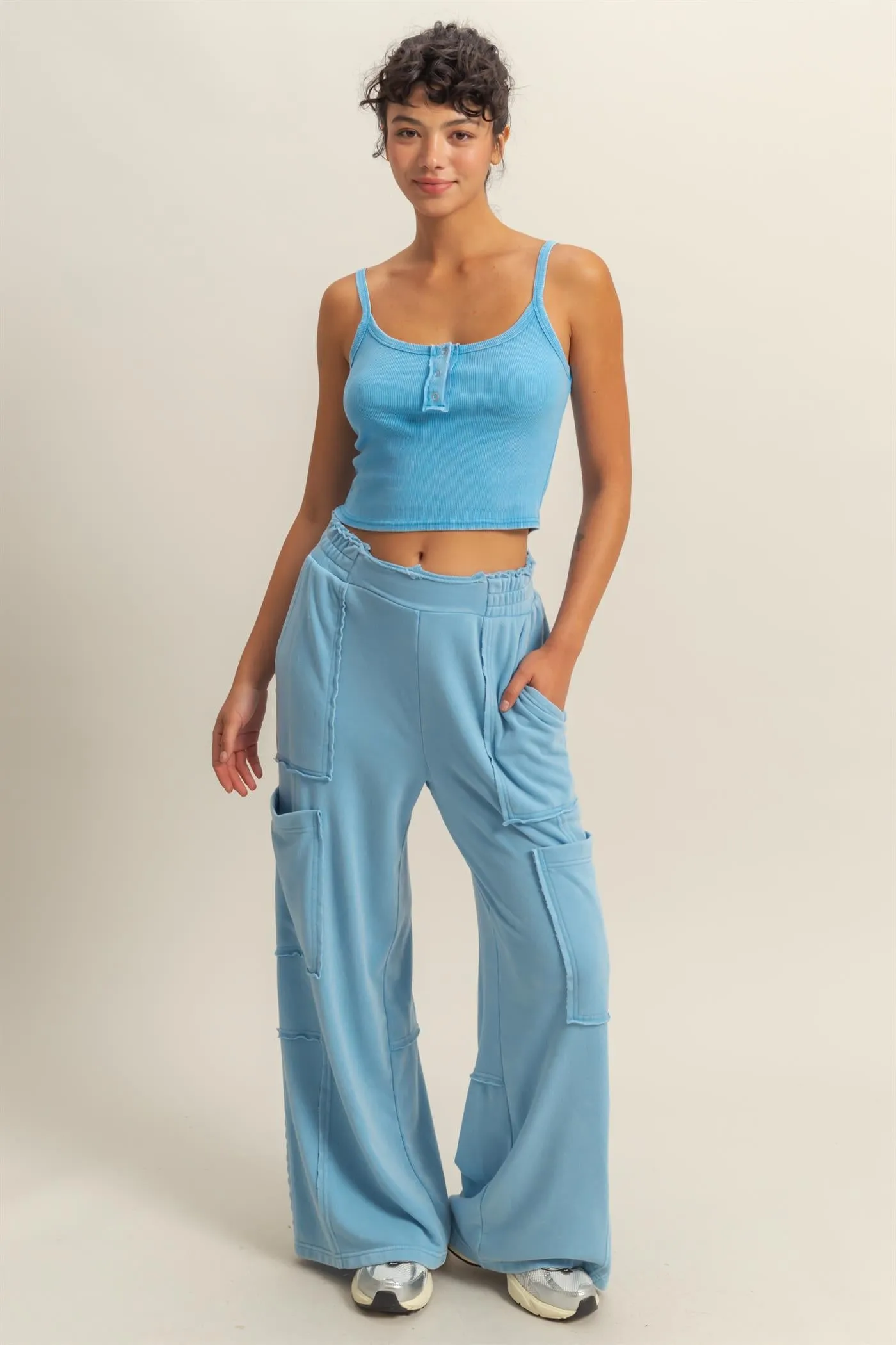 DZ25E111-Oversized Utility Sweatpants