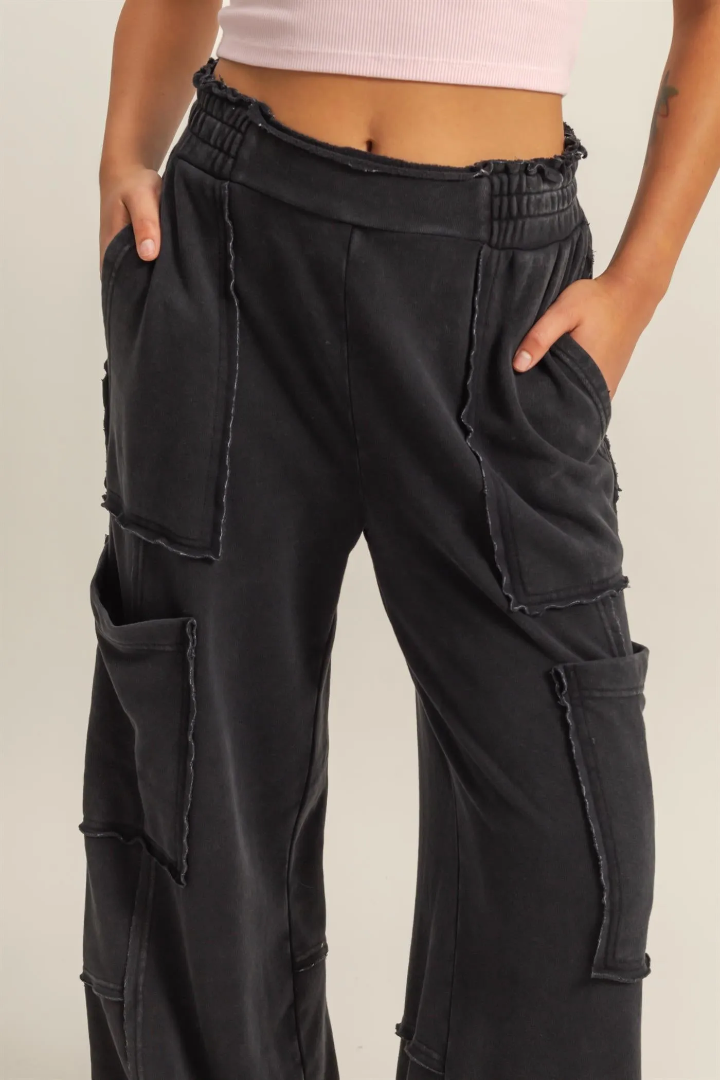 DZ25E111-Oversized Utility Sweatpants