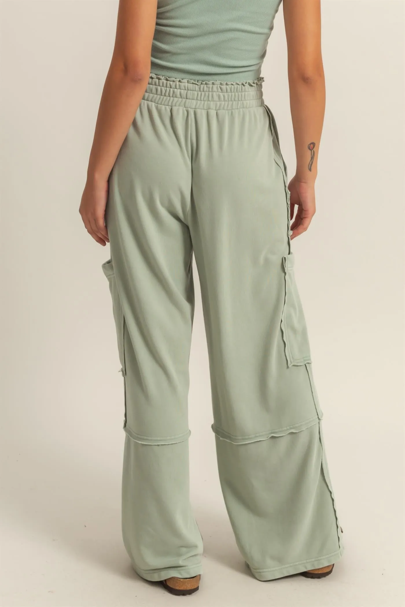 DZ25E111-Oversized Utility Sweatpants