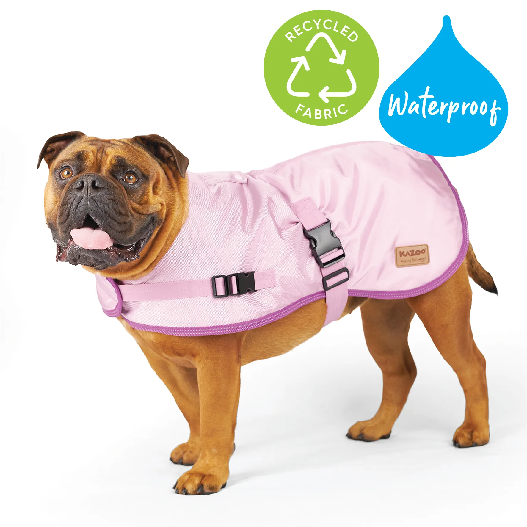 Eco Adventure Dog Coat - Quartz