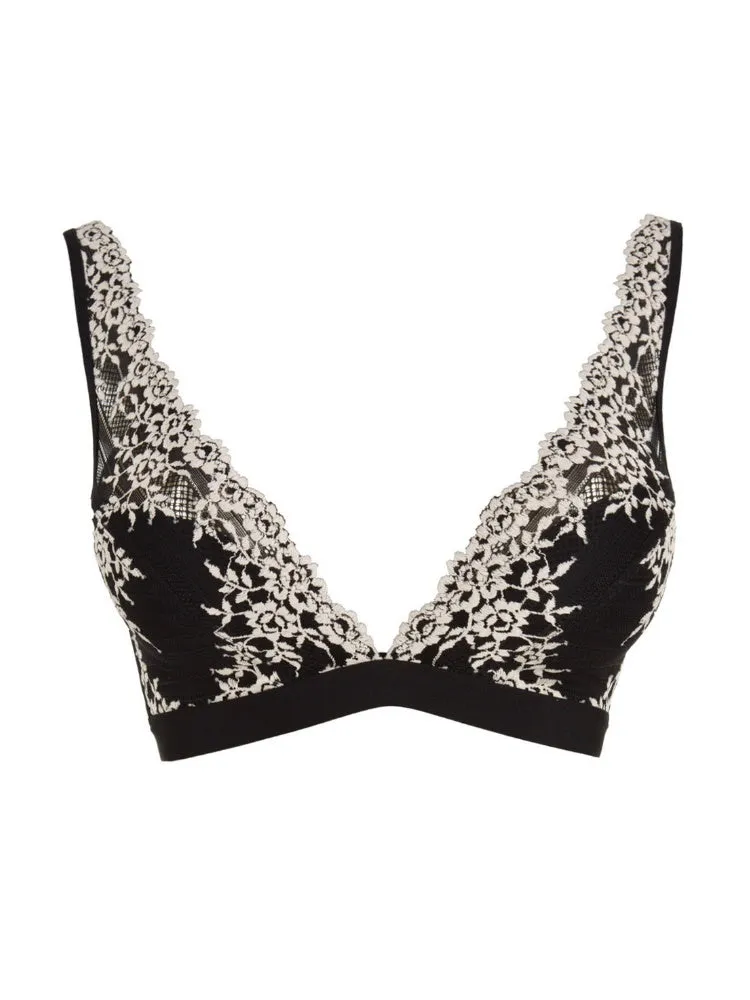 Embrace Lace Soft Cup Bra - Black