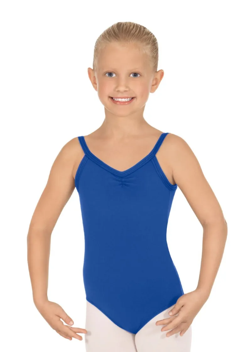 Eurotard Microfiber Youth Pinch Front Camisole Leotard