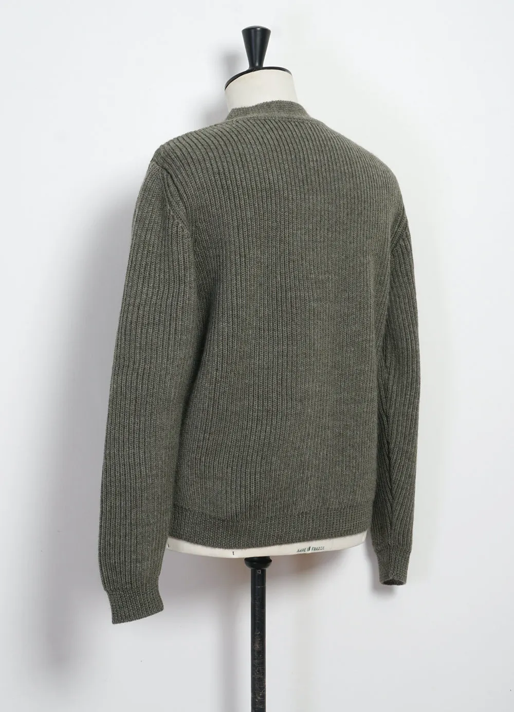 EVALD | Heavy Knit Cardigan | Hunter