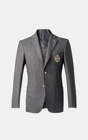 EXECUTIVE TAILORED MEN'S COAT DARK GREY