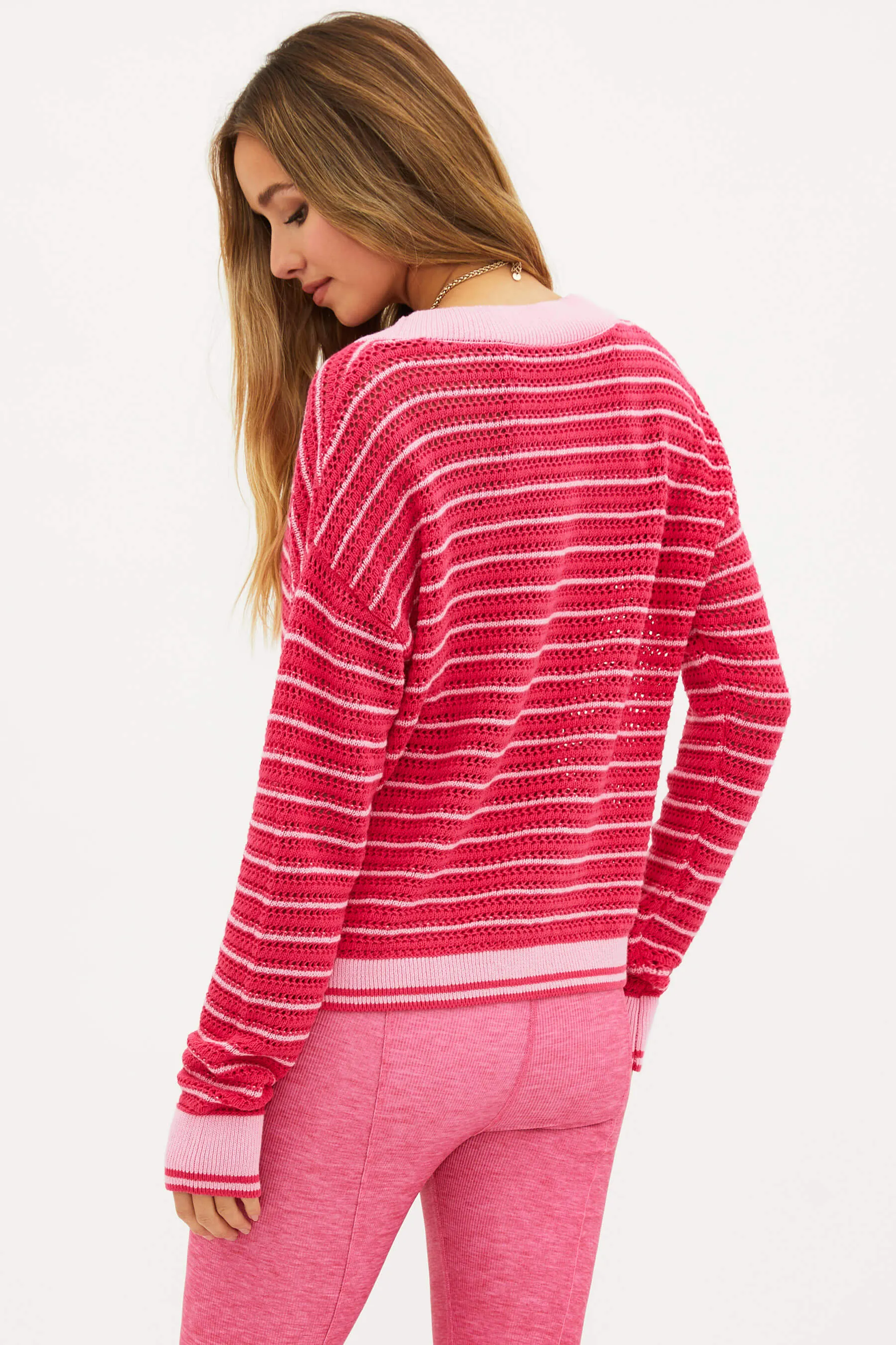 Gene Cardigan Fandango Stripe