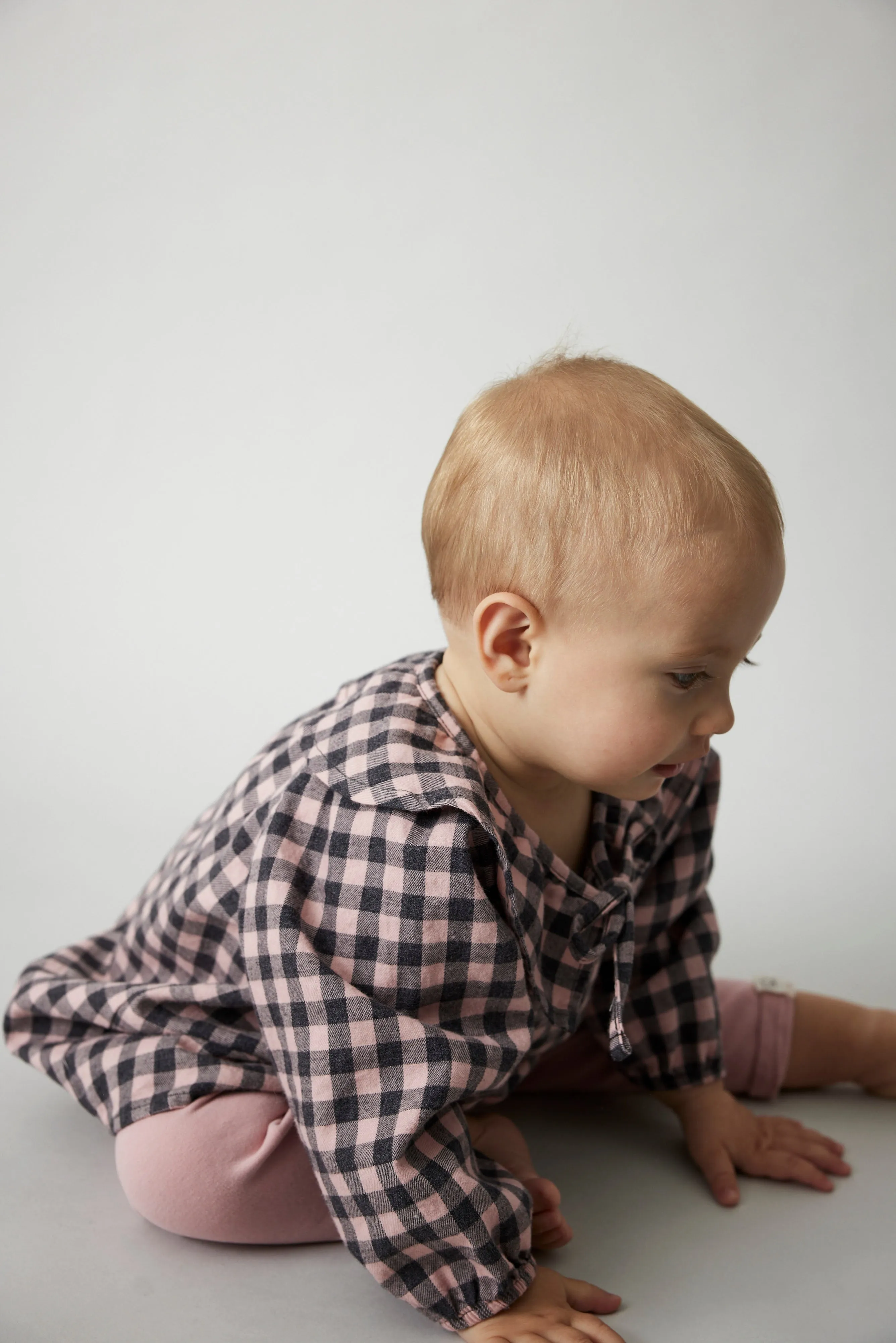 Gingham Baby Dress