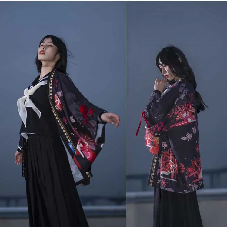 Goldfish Gothic Kimono Cardigan