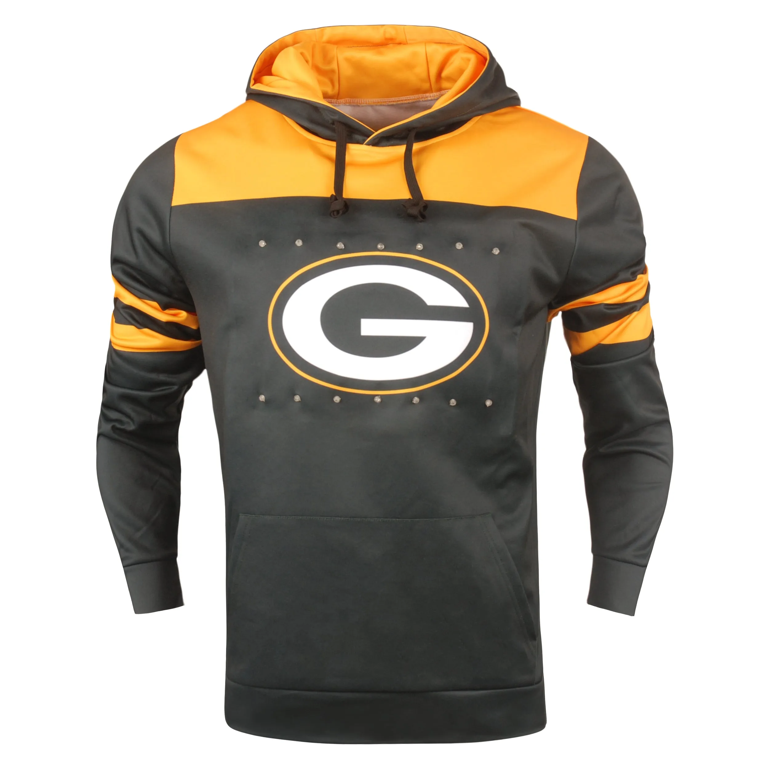 Green Bay Packers Big Logo Light-up Hoodie