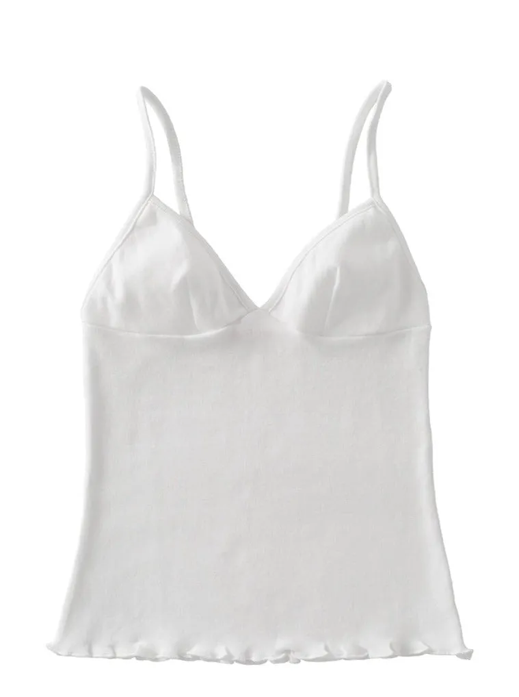 Hello Beautiful: Healthy Camisole - White