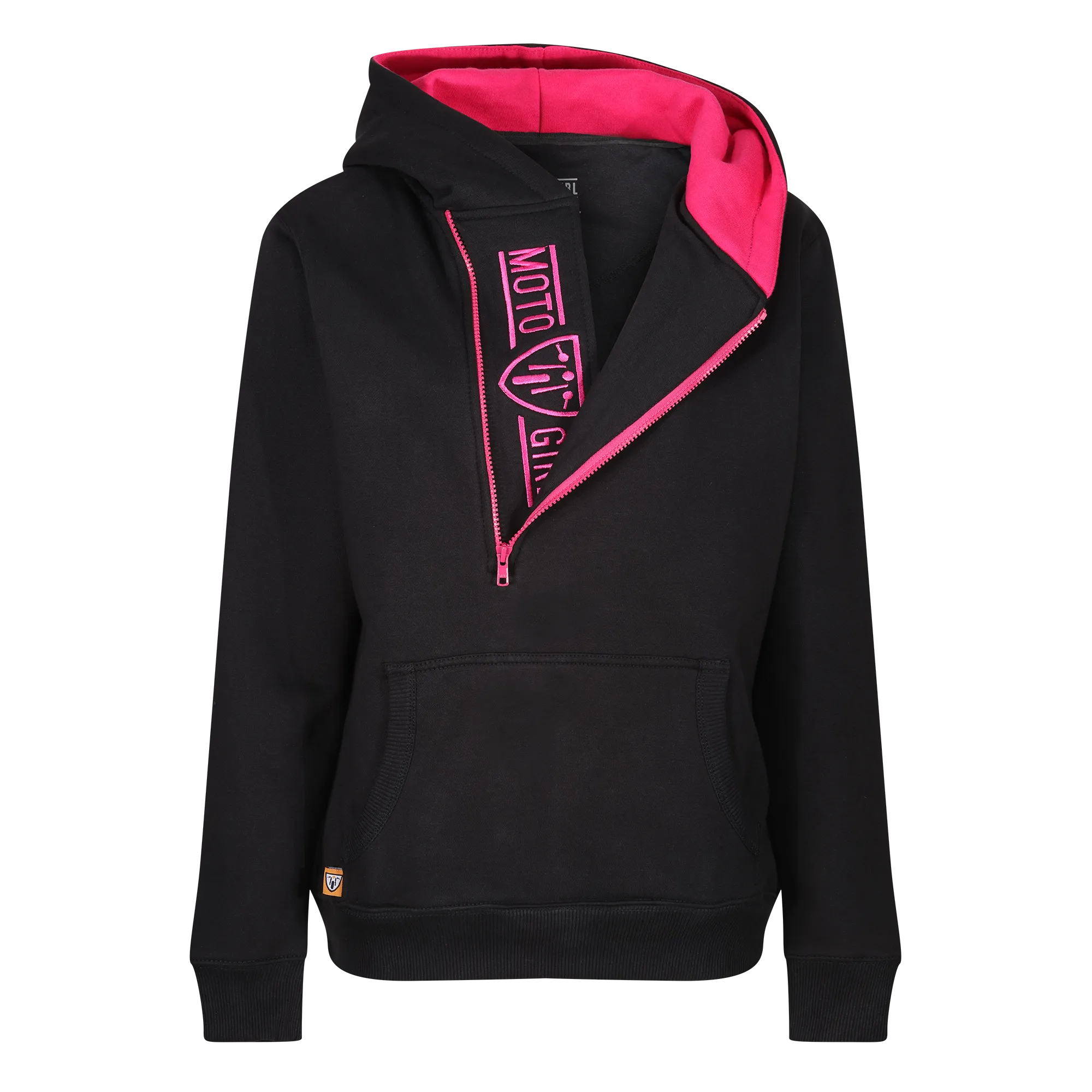 Helmet Hoodie - Pink/Black