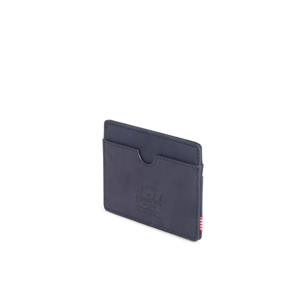 Herschel Beaded Collection Charlie Wallet - Peacoat Nubuck Leather