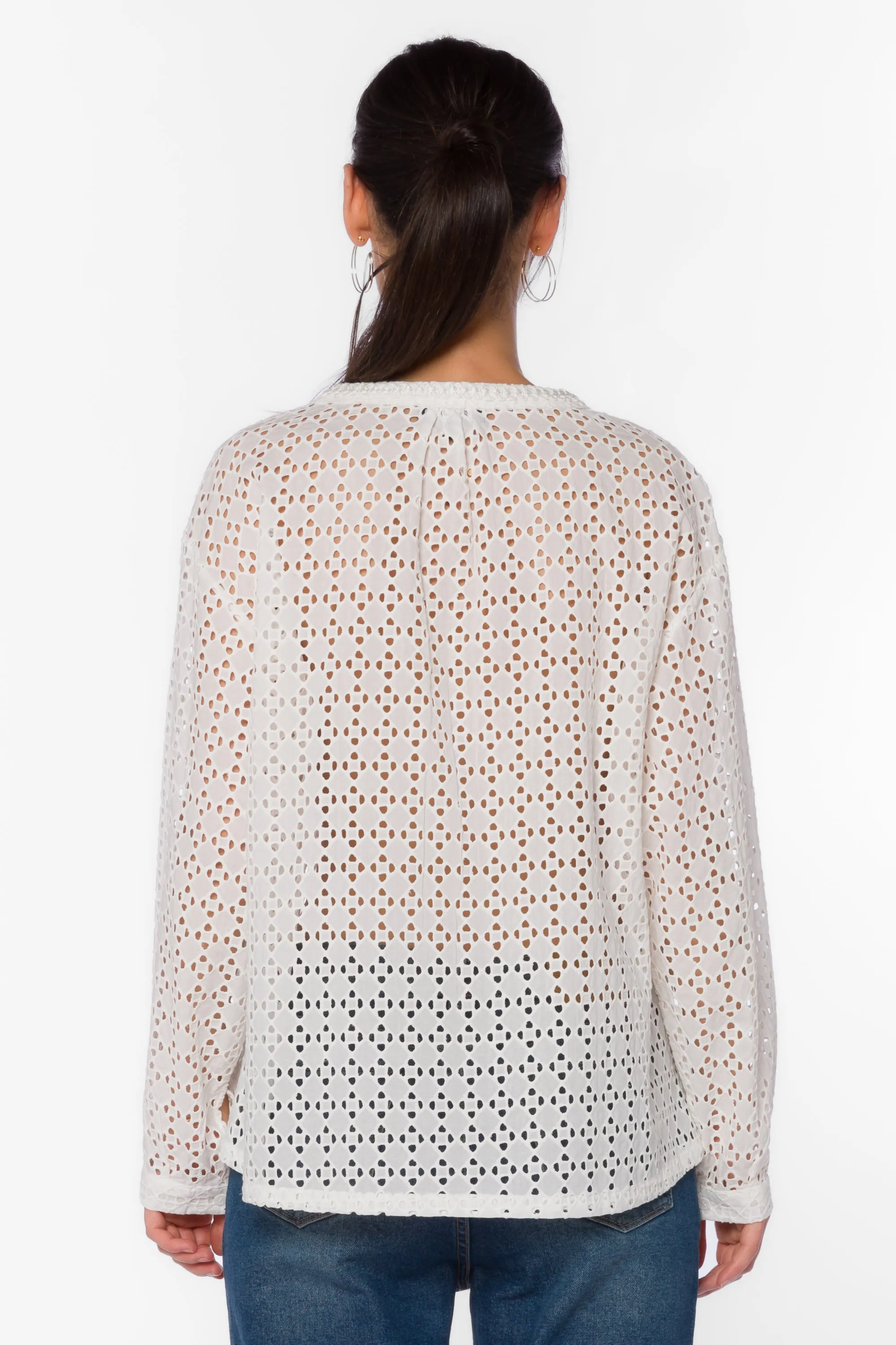 Kenza Ivory Tunic