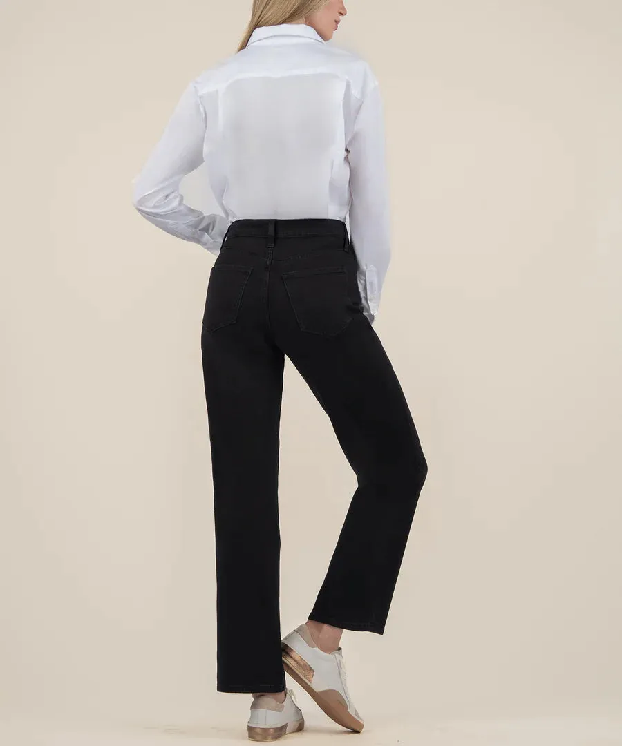 Kut Sienna High Rise Wide Leg Jeans Black