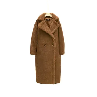 Ladies winter teddy coat  Women warm coat