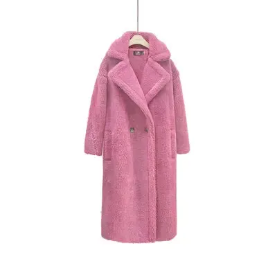 Ladies winter teddy coat  Women warm coat